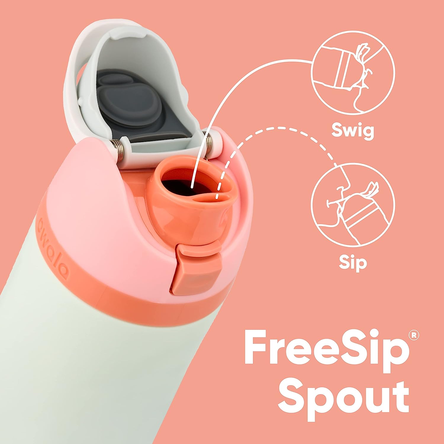 Insulated Stainless Steel Water Bottle with Straw, BPA-Free Sports Water Bottle, Great for Travel, 32 Oz, Summer Sweetness