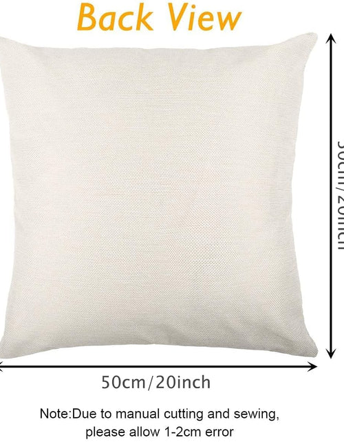 Load image into Gallery viewer, Set of 4, Sunflower Decorative Spring Daisy Light Blue Cushion Case for Sofa Couch

