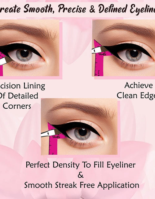 Load image into Gallery viewer, Eyeliner Stencils Pencil Liquid Waterproof Tool For Liner Makeup Brush Pen Stamp
