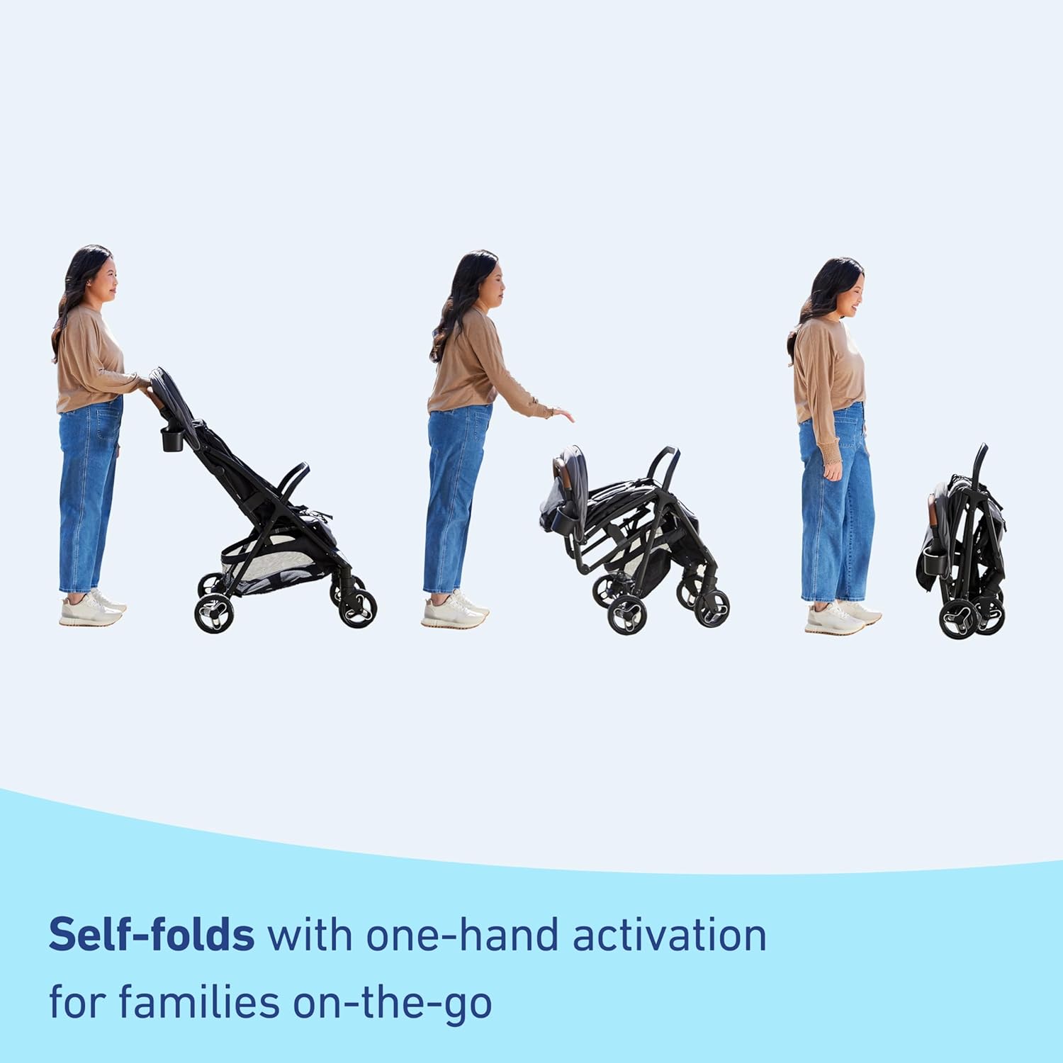 Compact Stroller – Compact Travel Stroller with Automatic Fold