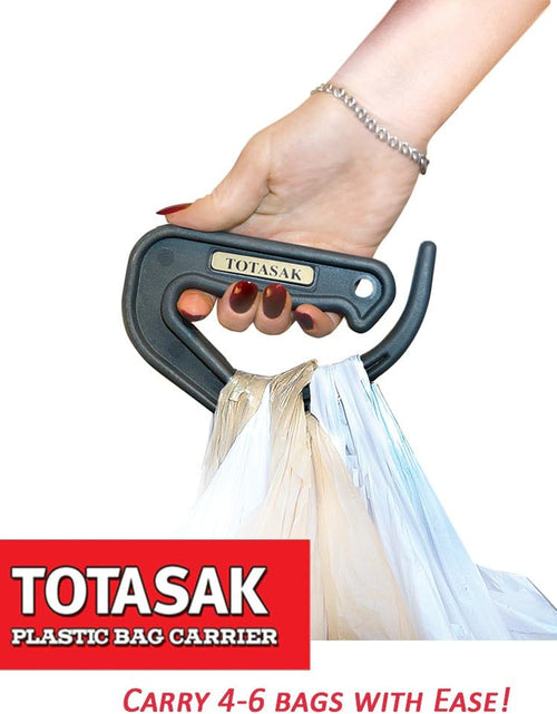 Load image into Gallery viewer, Grocery Bag Carrier (2 Pack) - Multiple Shopping Bag Holder Handle - Durable Lightweight Multi Purpose Secondary Handle Tool
