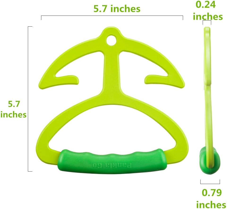 Shopping Bag Handle Carrier Each Handle Holds Up to 80lbs, Hanger with Soft Grip Handle, 2 Pack