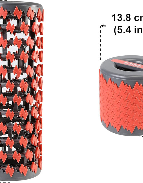 Load image into Gallery viewer, Collapsible Foam Roller for Exercise and Recovery (13 Inches), Easily Portable at 5.5 inches (Red)
