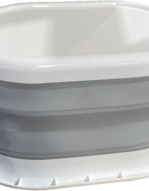 Load image into Gallery viewer, Collapsible Laundry Basket, Space-Saving, Lightweight, Compact &amp; Durable, Perfect for Home and Travel, Oval
