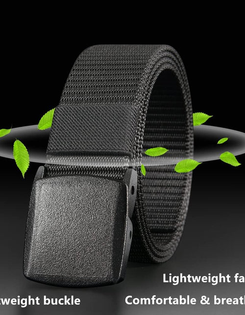 Load image into Gallery viewer, 8 Pack Nylon Military Tactical Plastic Buckle Belt Webbing Canvas Outdoor Web Belt
