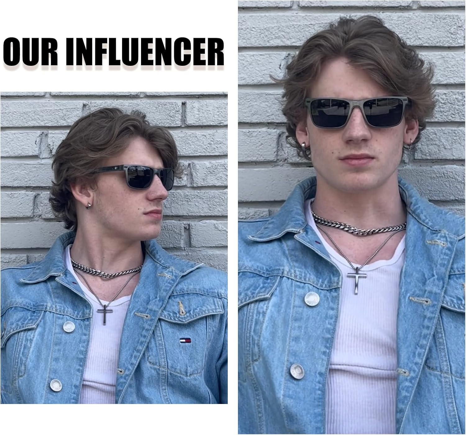 Polarized Sunglasses for Men Vintage Aluminum Frame Retro Sports Sun Glasses Driving Shades (Gunmetal Frame Grey Lens)