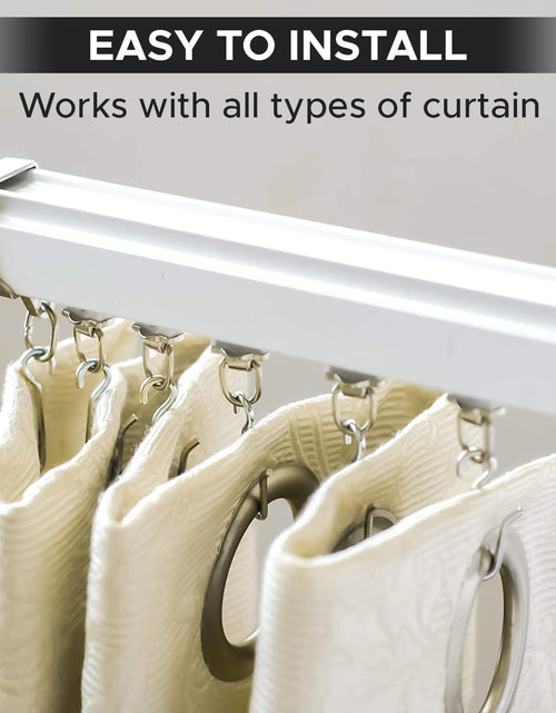 Load image into Gallery viewer, Ceiling Curtain Track Set - 3ft-16.4ft / 5 Meter For Living Room Bedroom Drop Ceiling Shower
