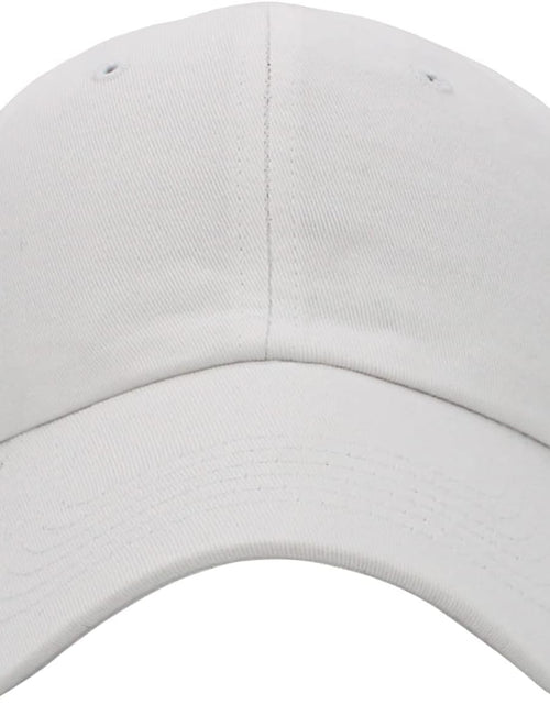 Load image into Gallery viewer, Classic Trucker Low Profile Hat Men Women Baseball Cap Dad Hat Adjustable Unconstructed Plain Cap, White Classic
