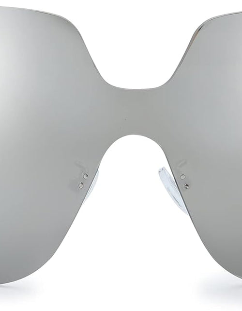 Load image into Gallery viewer, Oversized Square Jackie O Cat Eye Hybrid Butterfly Fashion Sunglasses, White
