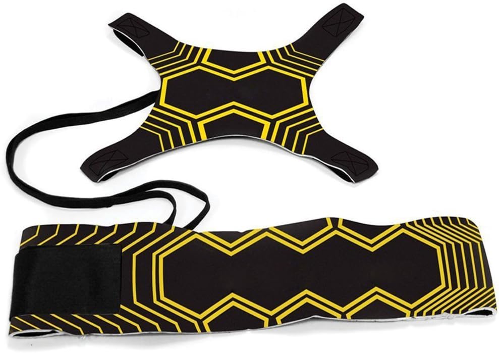 Football Kick Trainer Soccer Training Aids Hands Free Throw Sole Practice Equipment for Kids
