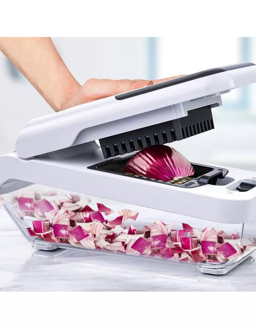 Load image into Gallery viewer, 12-In-1Vegetable Fruit Chopper Cutter Food Onion Veggie Dicer Slicer Kitchen
