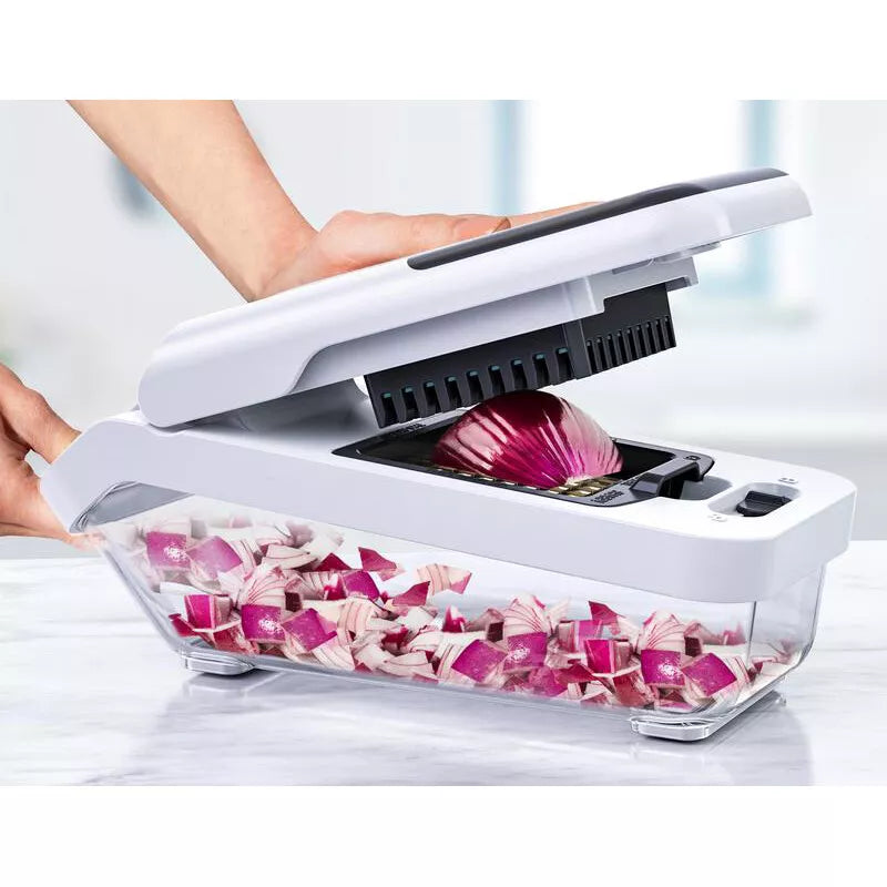 12-In-1Vegetable Fruit Chopper Cutter Food Onion Veggie Dicer Slicer Kitchen