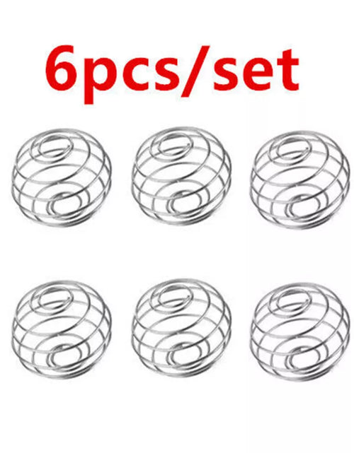 Load image into Gallery viewer, 6X Stainless Blender Mixing Ball Sports Drink Mixer Protein Mixer Cup Wire Whisk
