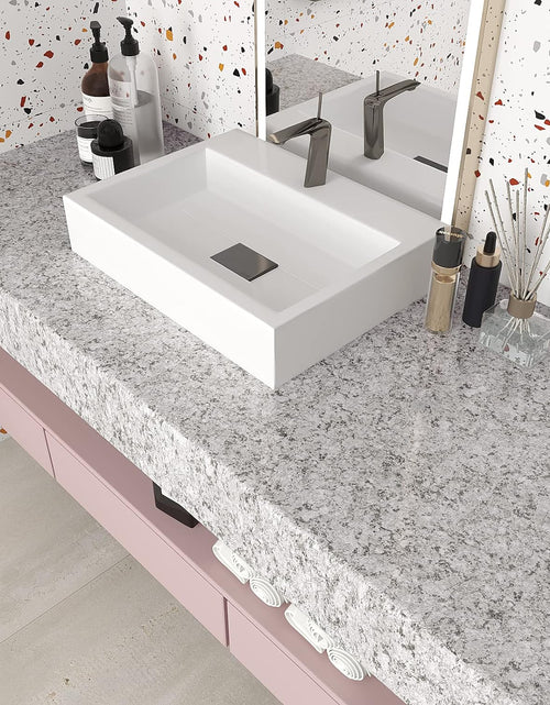 Load image into Gallery viewer, Countertops Waterproof Self Adhesive Grey Granite Wallpaper Peel and Stick, 15.7&#39;&#39;x118&#39;&#39; Granite
