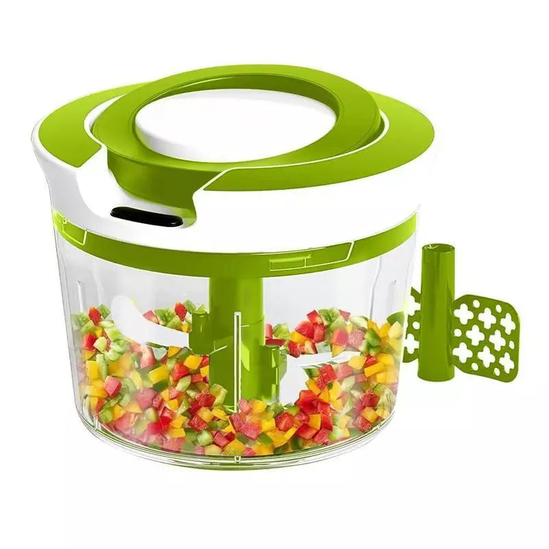 900ML High-Capacity Pull Rope Meat Grinder Ideal for Home Kitchen DIY Delicacies