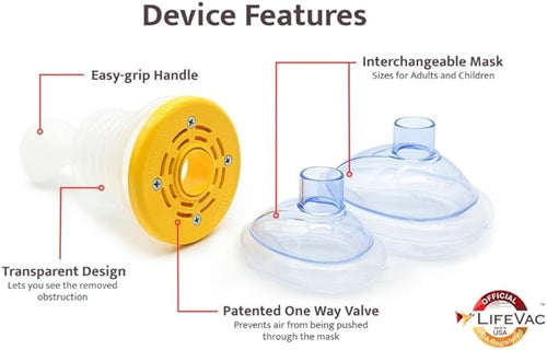 Load image into Gallery viewer, Portable Suction Rescue Device, First Aid Kit for Kids and Adults, Portable Airway Suction Device for Children and Adults
