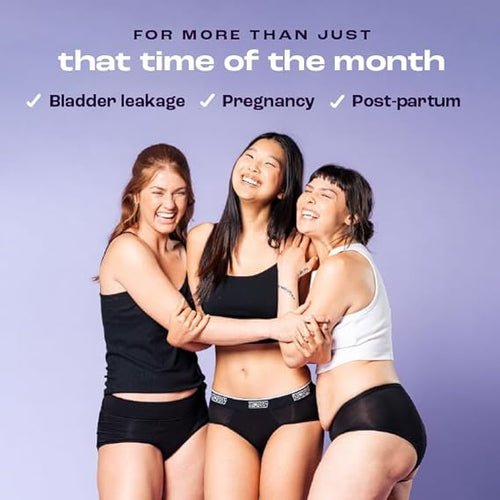Load image into Gallery viewer, Absorbent Panty, Period Underwear for Women and Teens - Menstrual, Postpartum, 1 Pack

