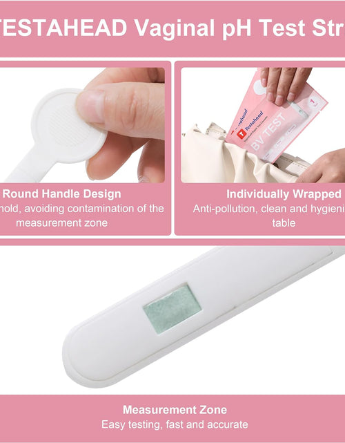 Load image into Gallery viewer, Feminine Health Vaginal pH Test Strips Kits for Bacterial Vaginitis, 4 Packs
