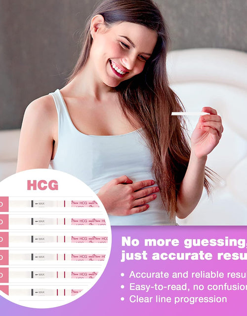 Load image into Gallery viewer, 50 Ovulation Test Strips and 20 Pregnancy Test Strips Combo Kit, (50 LH + 20 HCG)-Package May Vary
