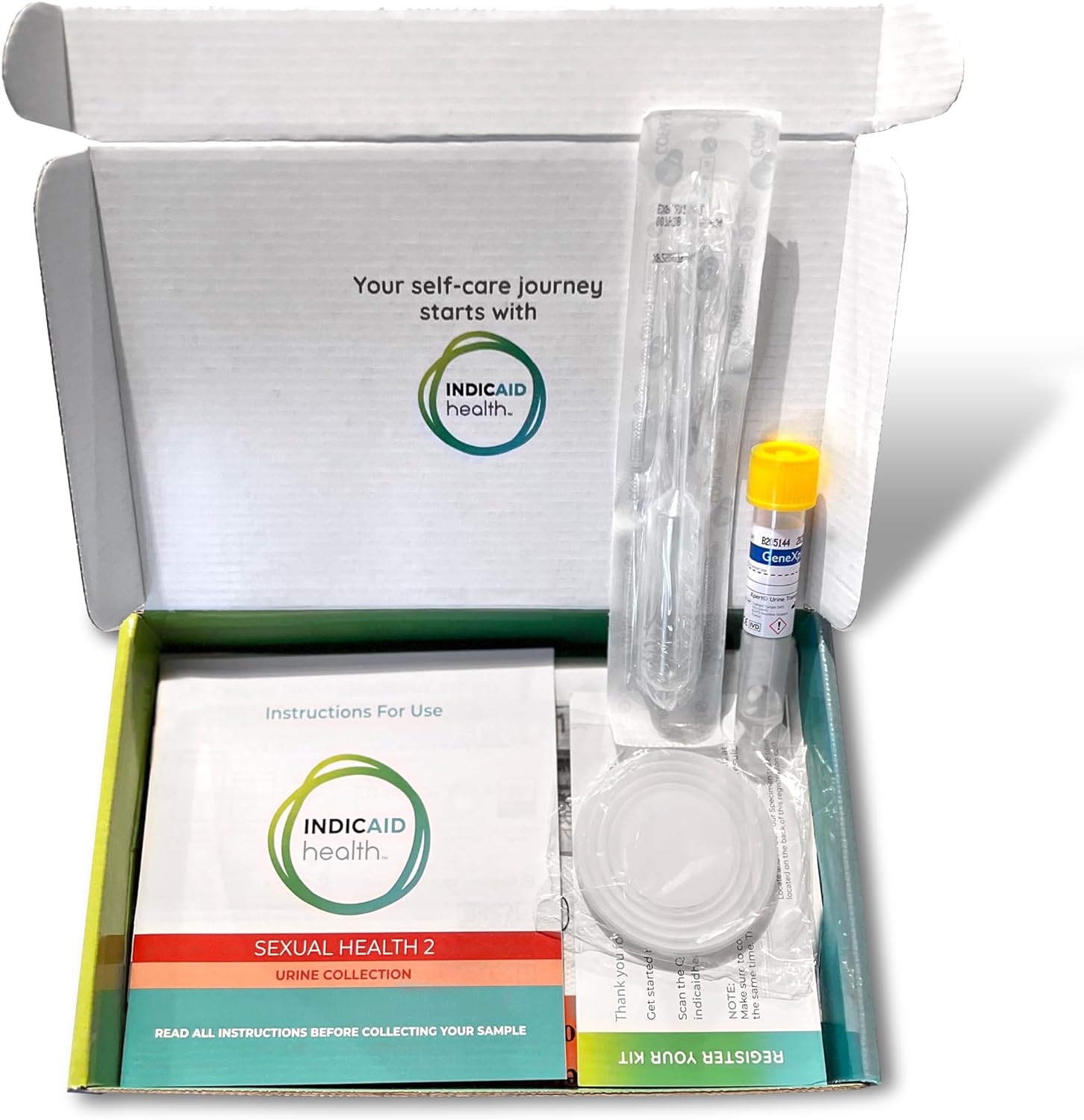 Sexual Health Test 2 for Men & Women - Chlamydia and Gonorrhea Test