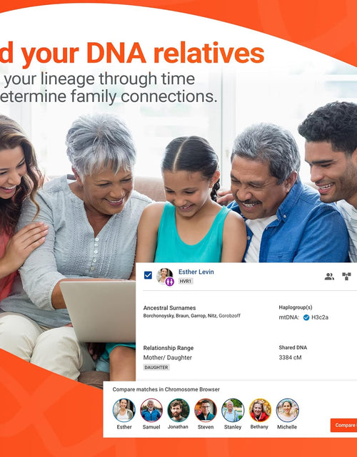 Load image into Gallery viewer, Ancestry &amp; DNA Test Kit, Discover Your Origins &amp; Unlock Your Geographic Roots, Connect with Your DNA Relatives
