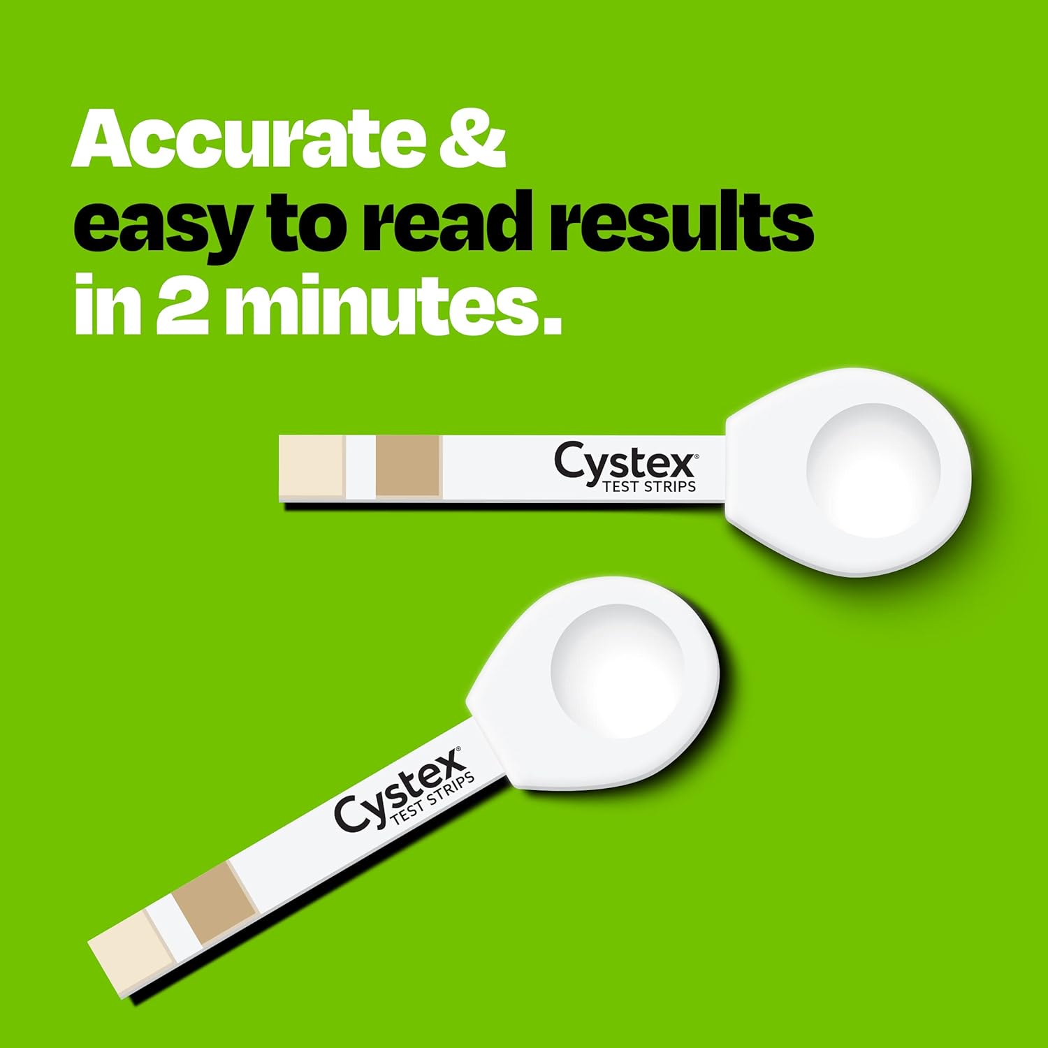 Cystex Urinary Tract (UTI) Test Strips for Women & Men, 4 Count