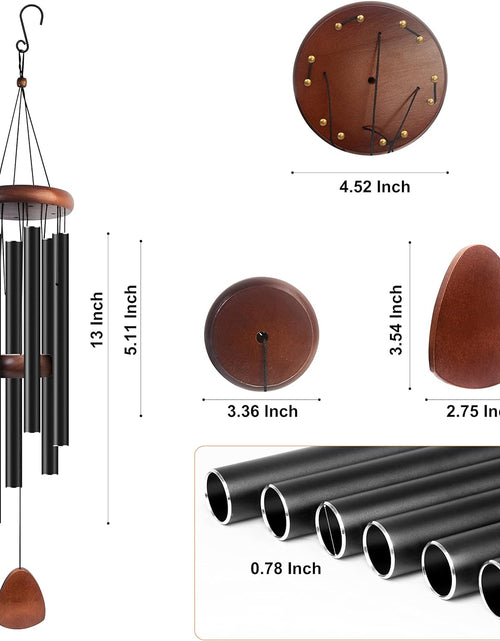 Load image into Gallery viewer, Large Aluminium Wind Chimes 37&quot; Inches to Create a Zen Atmosphere Suitable for Outdoor

