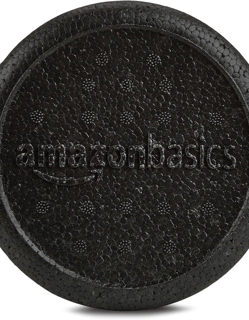 Load image into Gallery viewer, High-Density Round Foam Roller for Exercise, Massage, Muscle Recovery, 24 inches, Black
