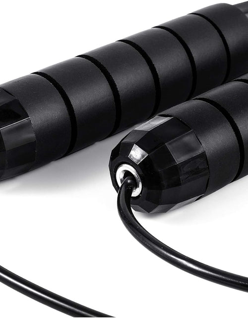 Load image into Gallery viewer, Jump Rope, Adjustable Jump Ropes, Skipping Rope Tangle-Free Rapid Speed with Ball Bearings, Red
