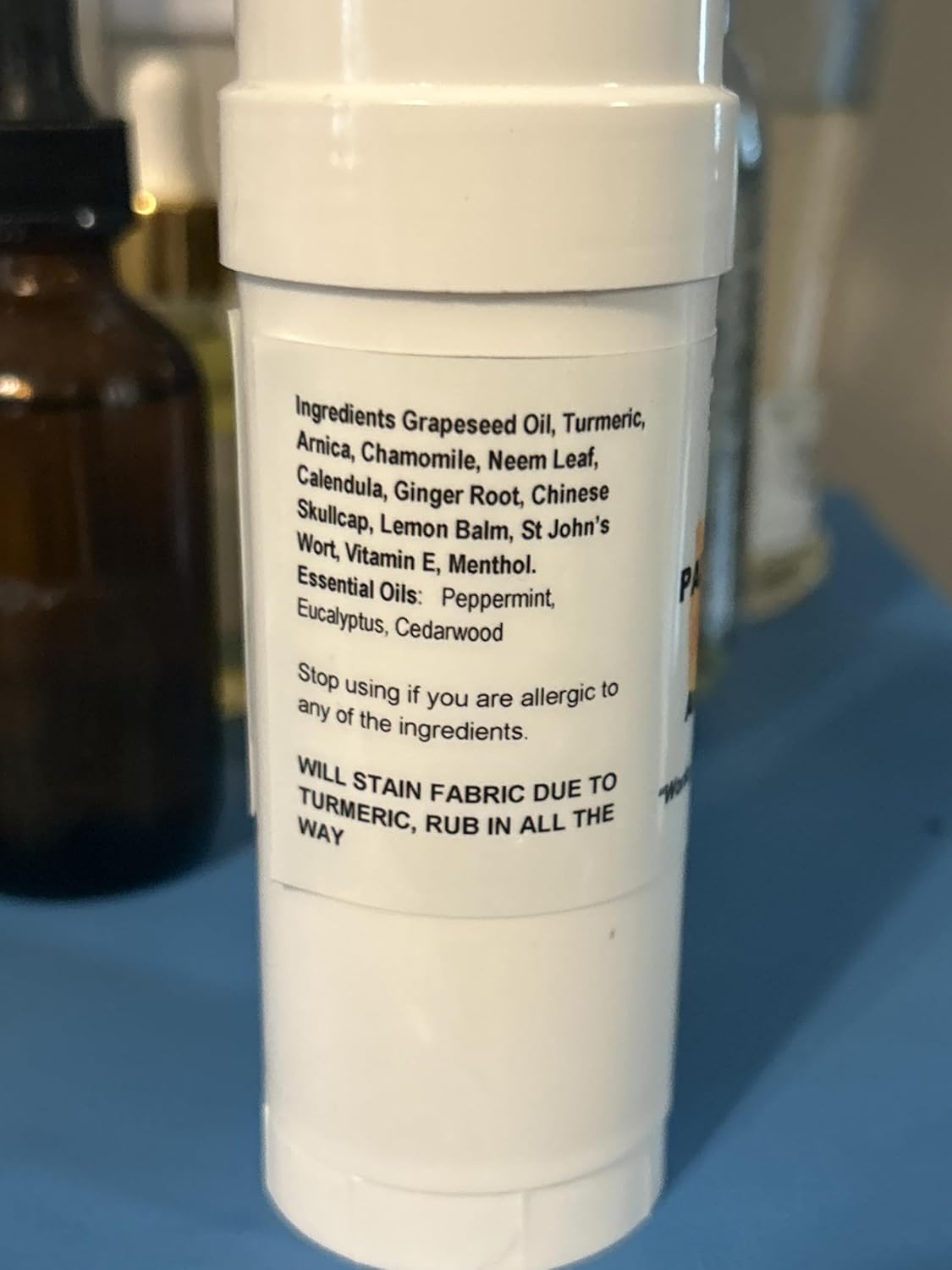 Capsaicin Pain Salve Suskomega Twist Up (2.5 oz)