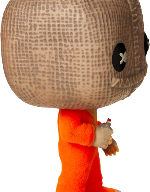 Load image into Gallery viewer, Funko Spirit Halloween Trick &#39;r Treat Sam with Razor Flocked POP! Figure | Horror Collectible
