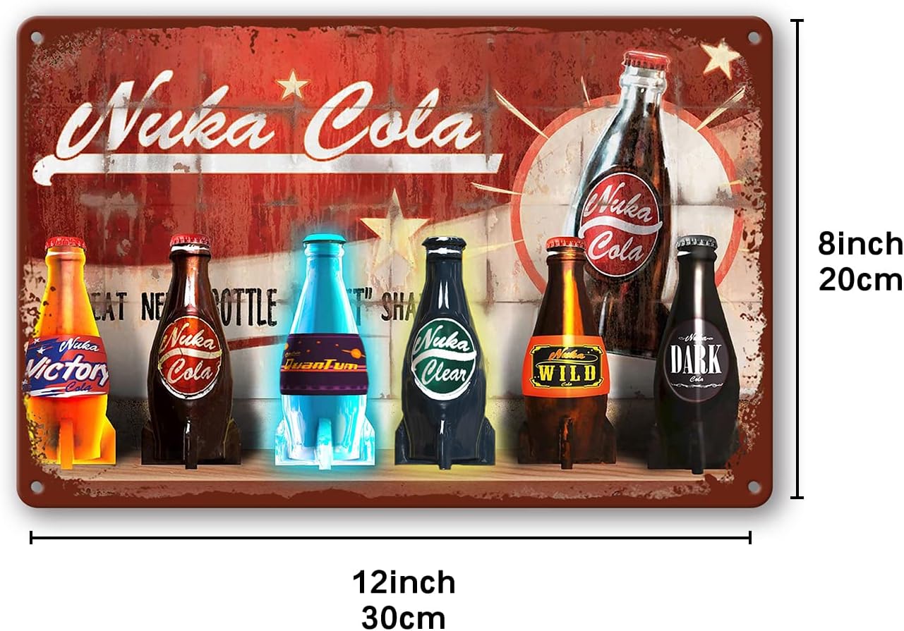 Cola Poster Metal Sign Vintage Metal Plaque