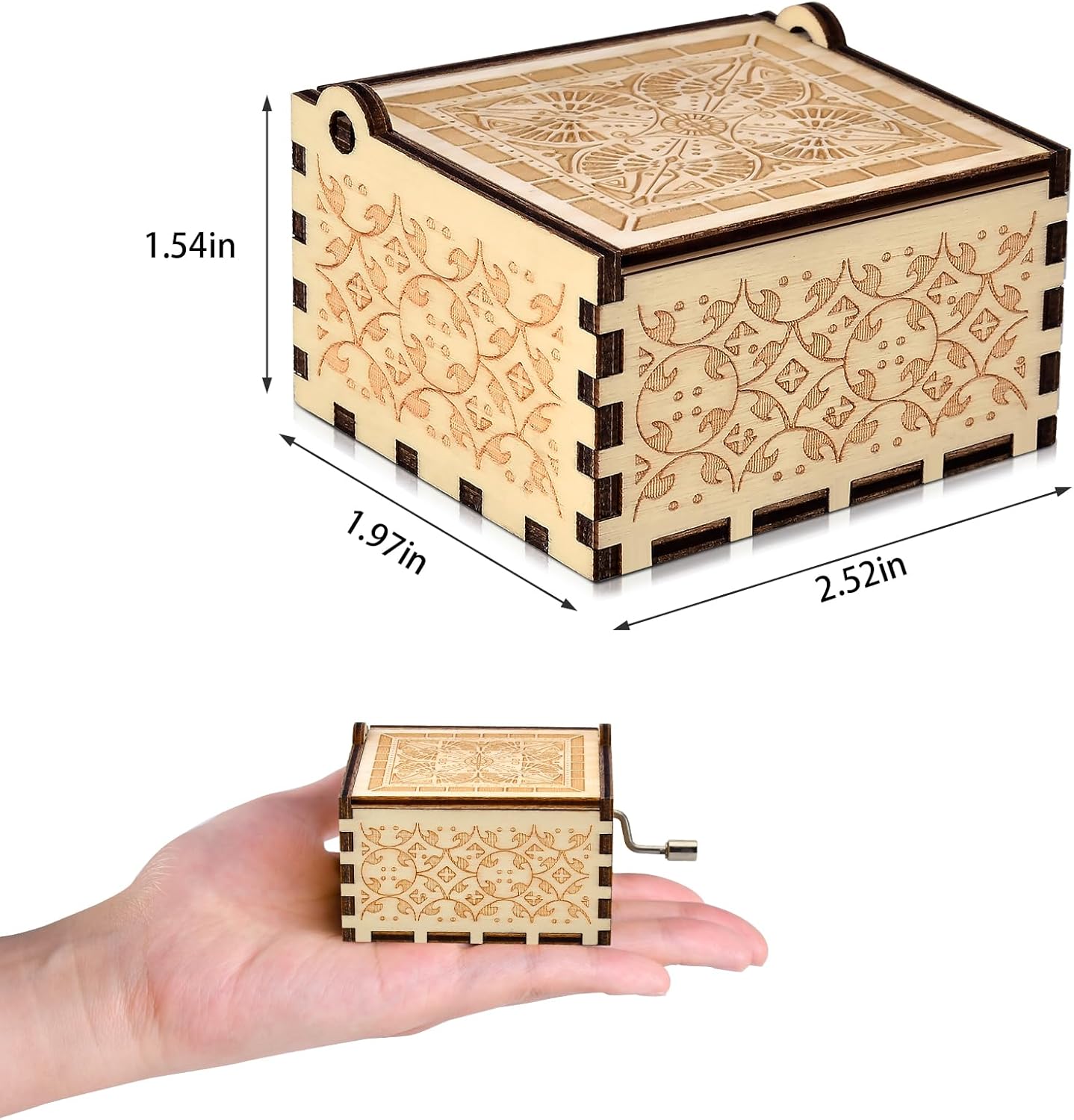 Mothers Day for Mom Gifts from Daughter Son Gifts Hand Crank Music Box