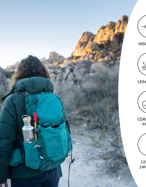 Load image into Gallery viewer, Metal Insulated Water Bottle 16 oz
