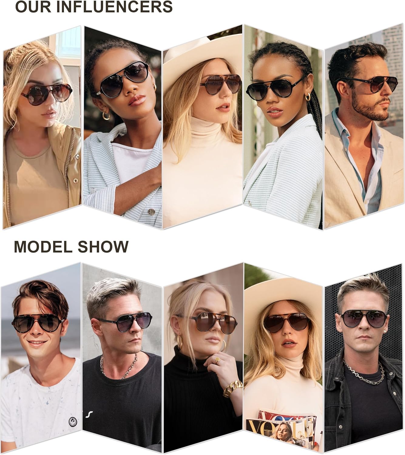 Classic Polarized Aviator Sunglasses Womens Mens Retro Double Bridge Aviators , Brown/Tortoise Brown