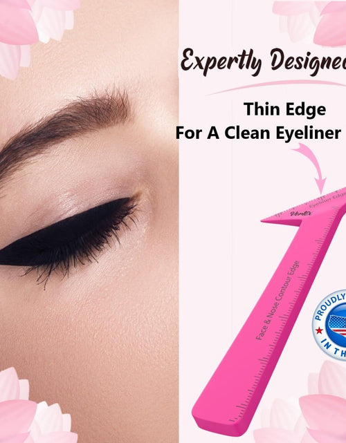 Load image into Gallery viewer, Eyeliner Stencils Pencil Liquid Waterproof Tool For Liner Makeup Brush Pen Stamp
