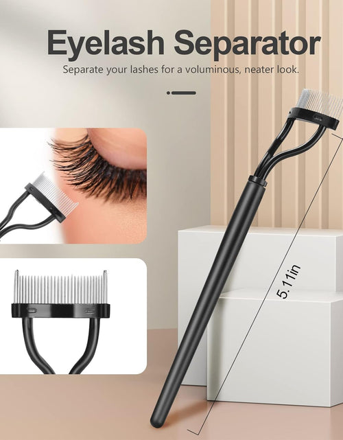 Load image into Gallery viewer, Eyebrow Brush Eyelash Separator Brow Comb &amp; Lash Spoolie Professional Eye Makeup Tools (3 Pieces Set)
