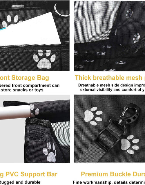 Load image into Gallery viewer, Pet Dog Booster Seat, with Upgrade Support Rod, Small and Medium Pets
