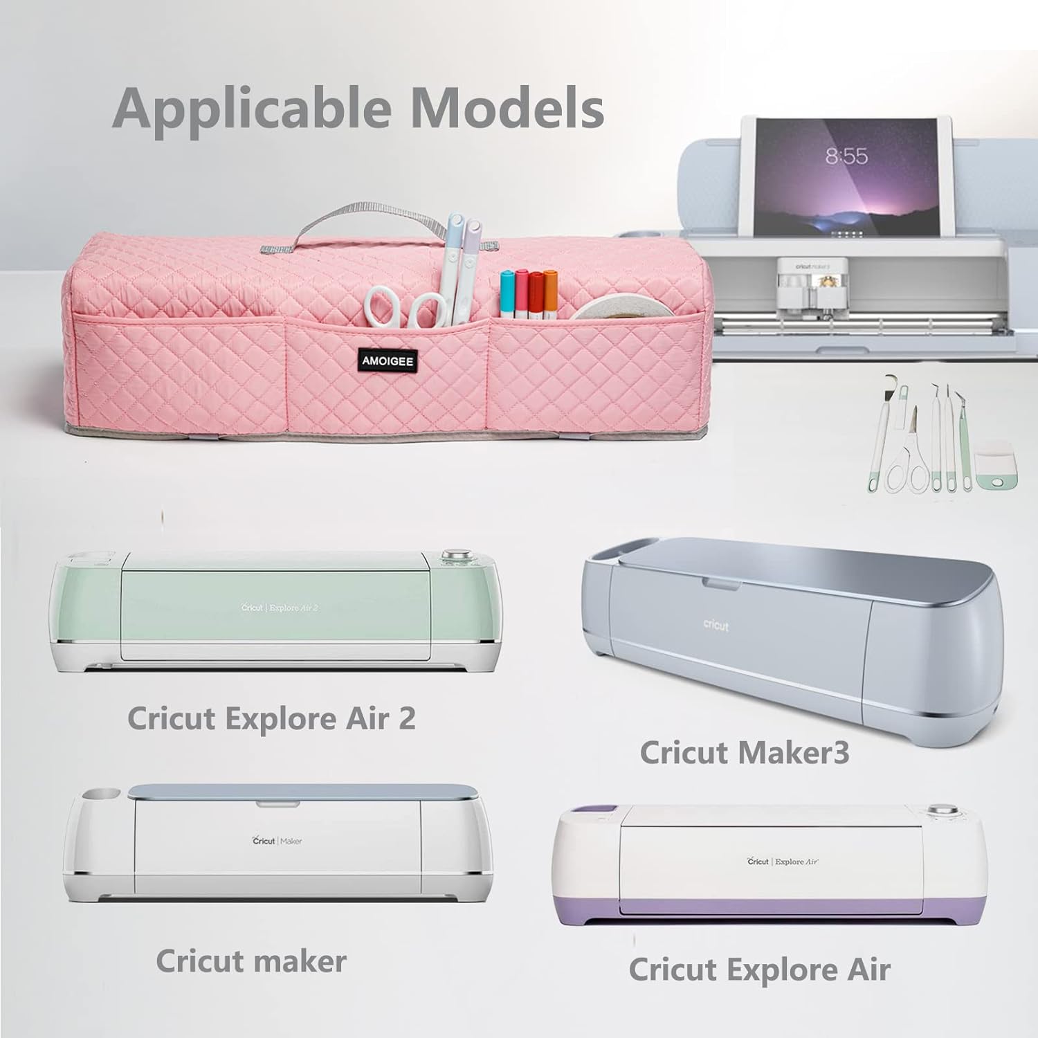 Padded Dust Cover Compatible w/ Cricut Maker Cricut Maker 3