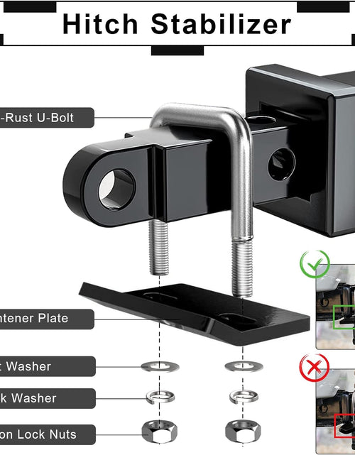 Load image into Gallery viewer, Hitch Tightener for 1.25&quot; to 2&quot; Hitches Heavy Duty

