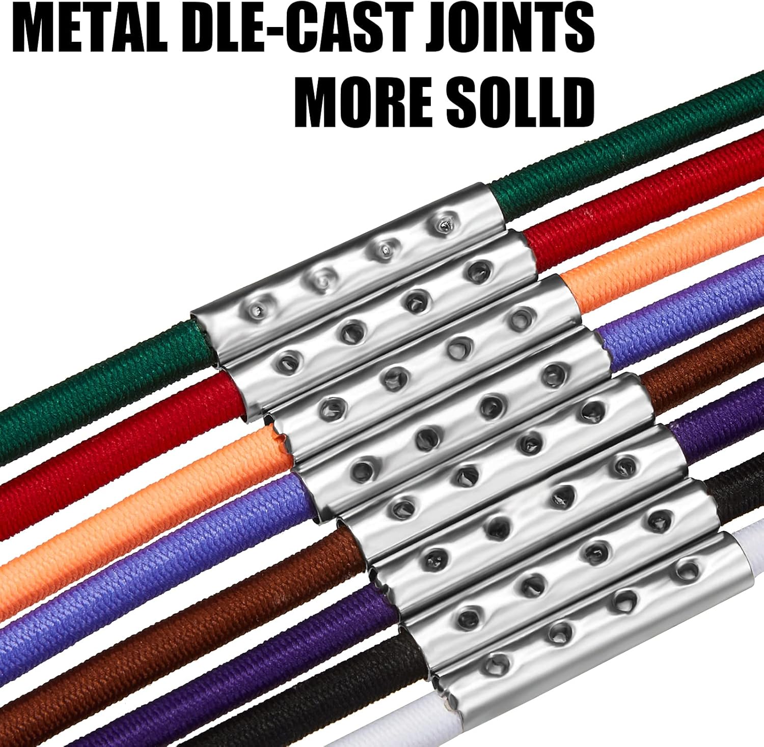 8 Pieces 3.28 Ft Trash can Bands Large Rubber Bands Garbage Can Bag Holder 13-30 Gallon Garbage Can, 8 Colors