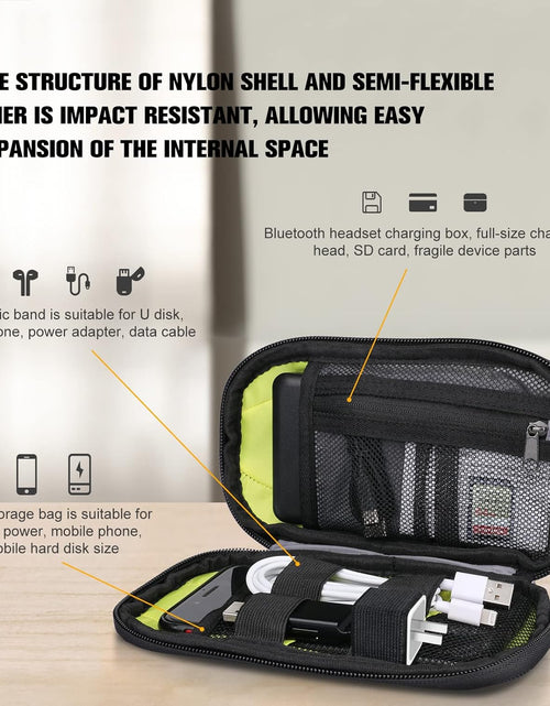 Load image into Gallery viewer, Electronic Organizer Travel Universal Accessories Storage Bag Portable

