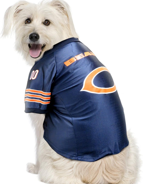 Load image into Gallery viewer, Pet Stretch Team Jersey, Small Chicago Bears
