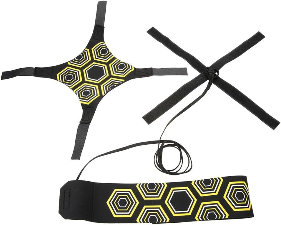 Football Kick Trainer Soccer Training Aids Hands Free Throw Sole Practice Equipment for Kids