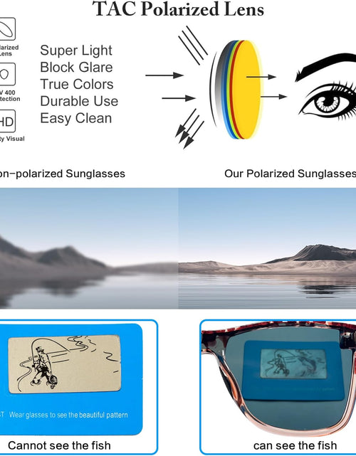 Load image into Gallery viewer, Polarized Sunglasses Men Trendy Mirrored shades Women Reflective Sun Glasses UV Protection
