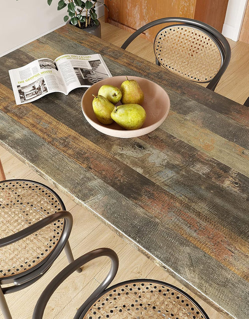 Load image into Gallery viewer, Chipped Paint Wood Contact Paper for Countertops Waterproof Brown Peel and Stick Shiplap Wallpaper 15.7&#39;&#39;x118&#39;&#39;
