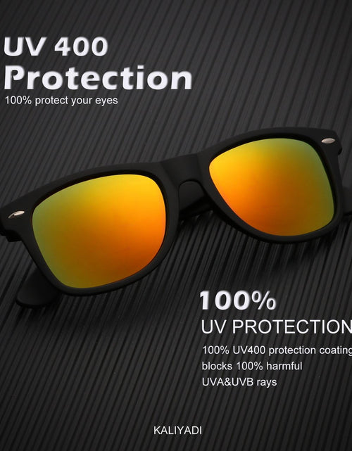 Load image into Gallery viewer, Polarized Sunglasses for Men and Women Matte Finish Sun glasses Color Mirror Lens UV Blocking (3 Pack)
