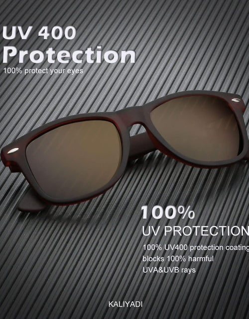 Load image into Gallery viewer, 3 Pack Sunglasses Men Polarized for Mens and Womens Unisex Sun Glasses for Driving UV Protection (G15/Tortoise/Brown)
