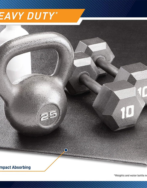 Load image into Gallery viewer, Fitness Equipment Mat and Floor Protector for Treadmills, Exercise Bikes, and Accessories (Regular 78&quot;)
