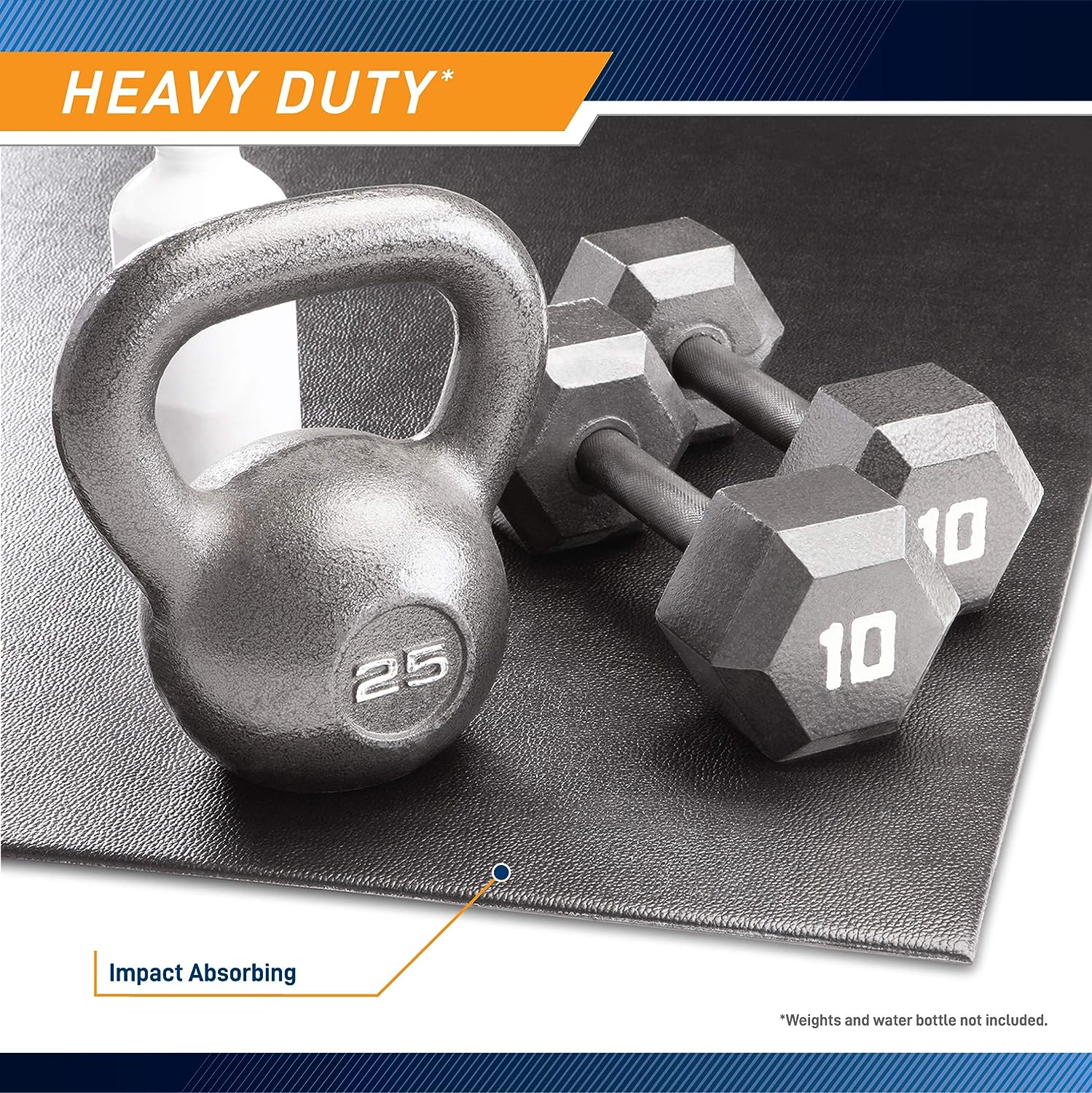 Fitness Equipment Mat and Floor Protector for Treadmills, Exercise Bikes, and Accessories (Regular 78")
